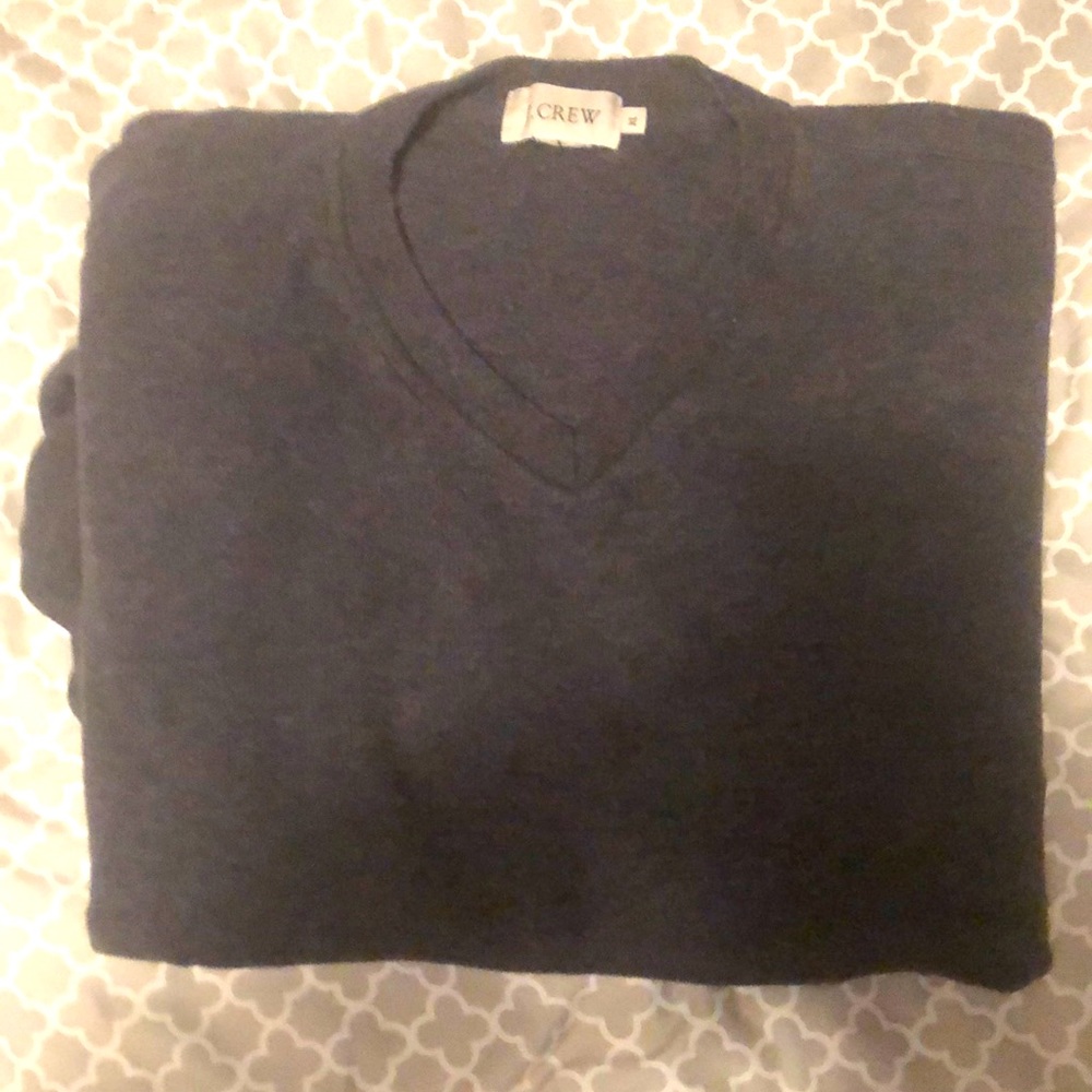J crew V neck sweater size XL